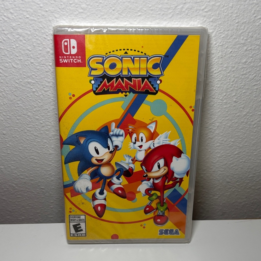 Sonic Mania for Nintendo Switch - Yellow Cover